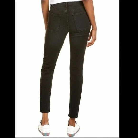 COTTON CITIZEN  High Waist Skinny Leg Jean Black - Picture 2 of 15